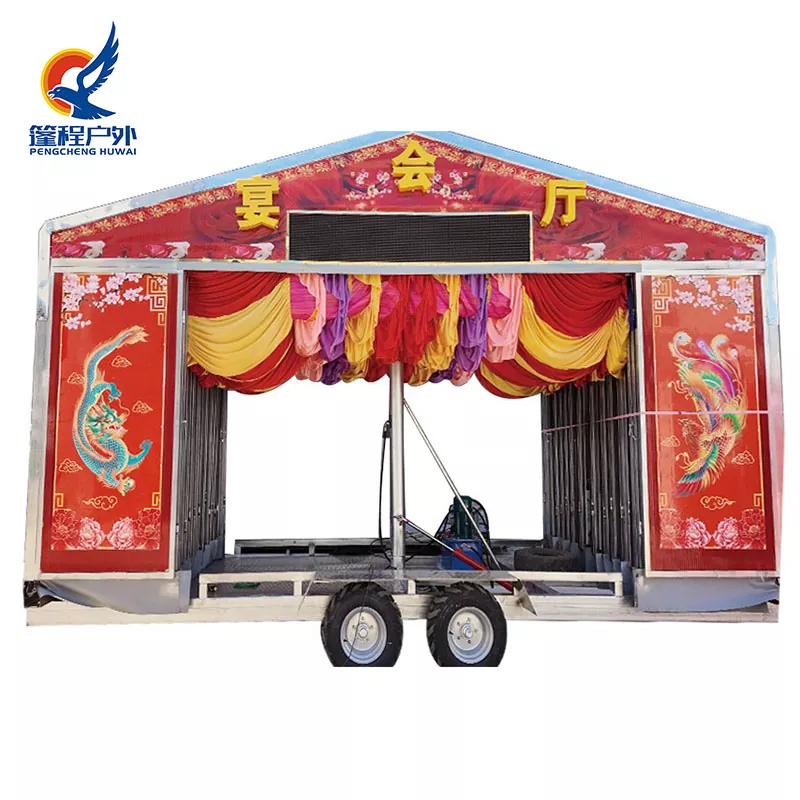 Пусх-пулл шатори за забаву: како они поједностављују прославе на отвореном?